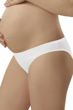 Figi ciążowe MAMA Mini - Białe