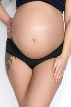 Figi ciążowe pod brzuch  Mama Panty czarne - Mitex