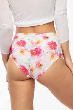 Figi damskie Simple Maxi - Peony | Julimex