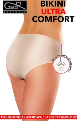 Figi damskie Ultra Bikini, czarne | Gatta - 41591