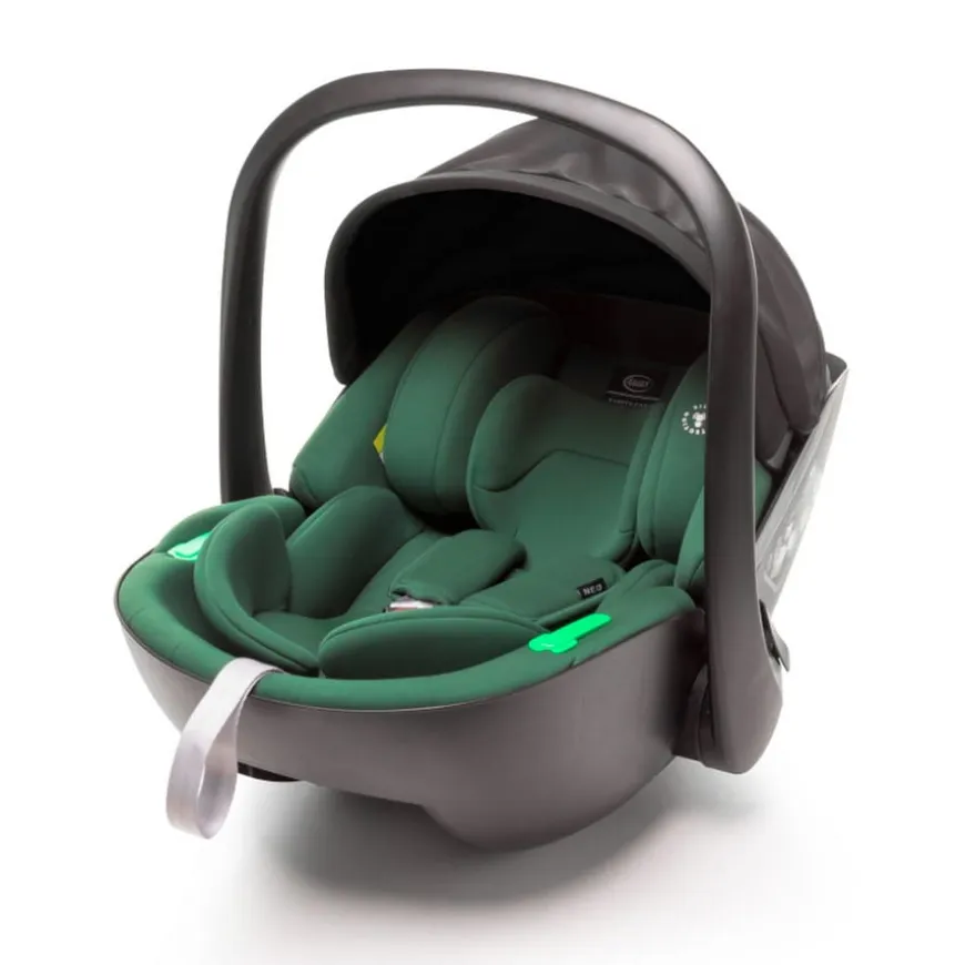Fotelik samochodowy dla niemowląt 4BABY NEO 40-87 cm DARK GREEN