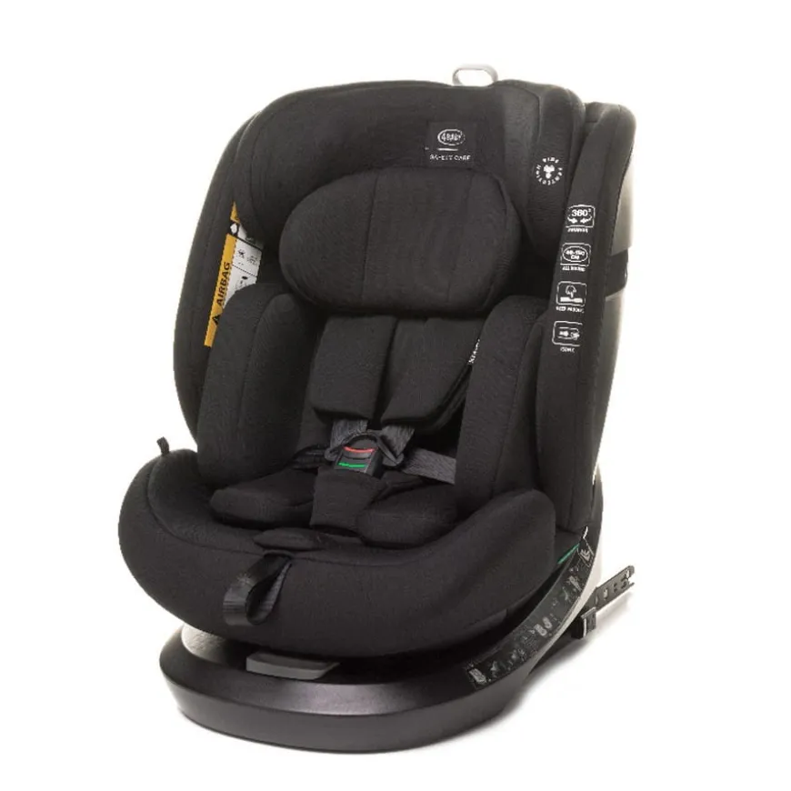 Fotelik samochodowy ROTO-FIX 40 - 150cm BLACK I-SIZE 4BABY