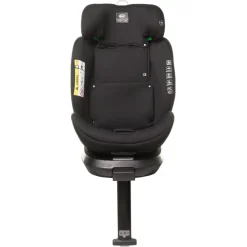 Fotelik samochodowy z obrotową bazą ENZO-FIX 40 - 150cm BLACK I-SIZE 4BABY