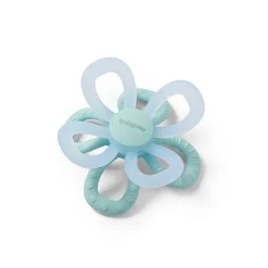 Gryzak silikonowy Flower - niebieski | BabyOno