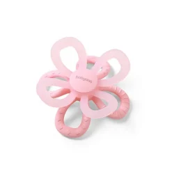 Gryzak silikonowy Flower - różowy | Babyono