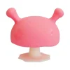 Gryzak silikonowy Mushroom pink | Mombella