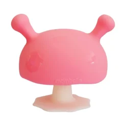 Gryzak silikonowy Mushroom pink | Mombella