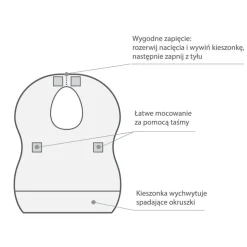 Jednorazowe śliniaki 10szt | Babyono 878
