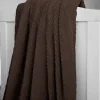 Koc Montana 150x200cm jednobarwny - brązowy | Matex TM0418_18