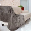 Koc wytłaczany 150x200cm Diamond - Grafitowy | Matex TM0421 44