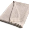 Kocyk dla niemowląt, bawełniany 80 x 100 cm Mini Rattle od BabyMatex - Beżowy