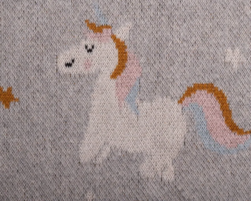 Kocyk dla niemowląt, bawełniany Rainbow 80 x 100 cm - Baby Matex TB0485_03