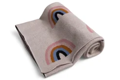 Kocyk dla niemowląt, bawełniany Rainbow 80 x 100 cm - Baby Matex  TB0485_04