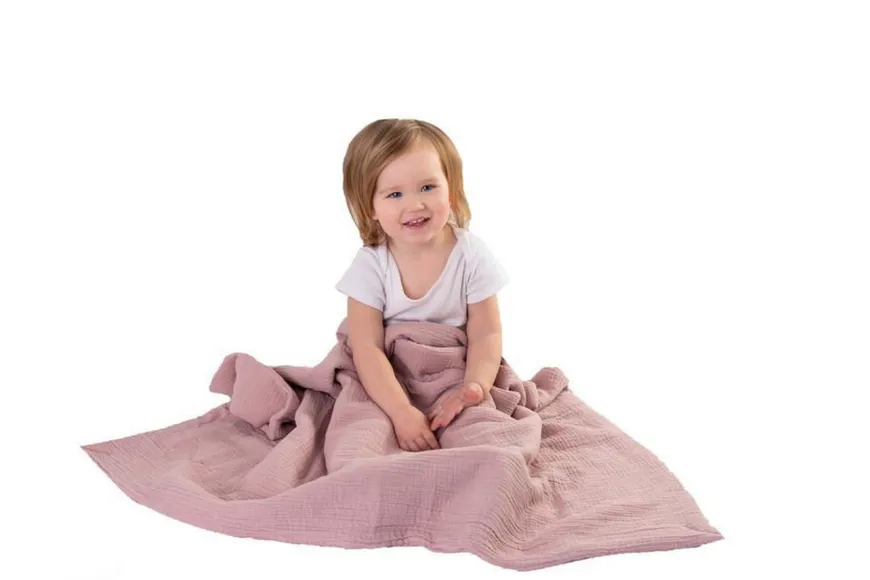 Kocyk dla niemowląt Muslin 75x100cm - Baby Matex | TB0370