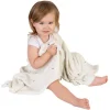 Kocyk niemowlęcy bambus bawełna Accent Biały | Baby Matex TB0369_01