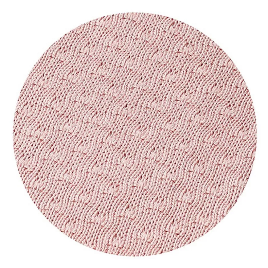 Kocyk niemowlęcy z włókna bambusowego 75x100 cm - Różowy | Babyono 1673/01