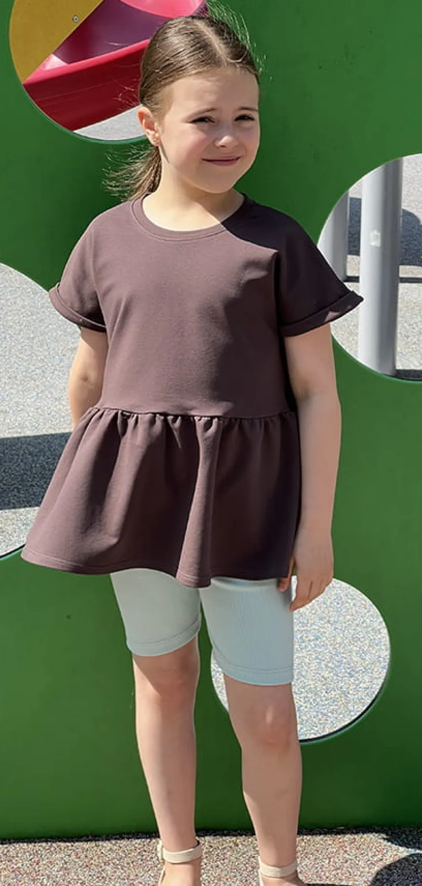 Kolarki dziewczęce Little Dolly/ Avocado Summer Girl - WUALAA by dolce sonno