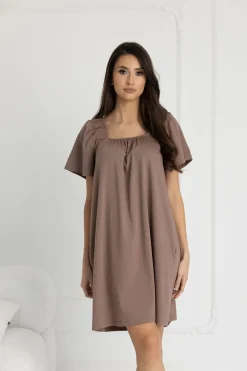 Koszula nocna Parma / Taupe - Dolce Sonno