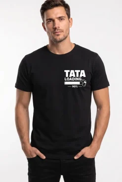 Koszulka dla przyszłego Taty z nadrukiem - TATA LOADING...