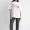 Koszulka Oversize Mama Cherry White – Dolce Sonno