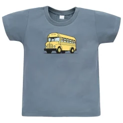 Koszulka z krótkim rękawem T-shirt dziecięcy niebieski autobus - FunTime Pinokio