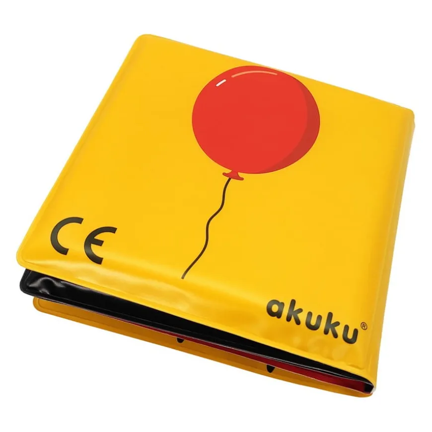 Książeczka edukacyjna z piszczkiem First Book | A0476 Akuku