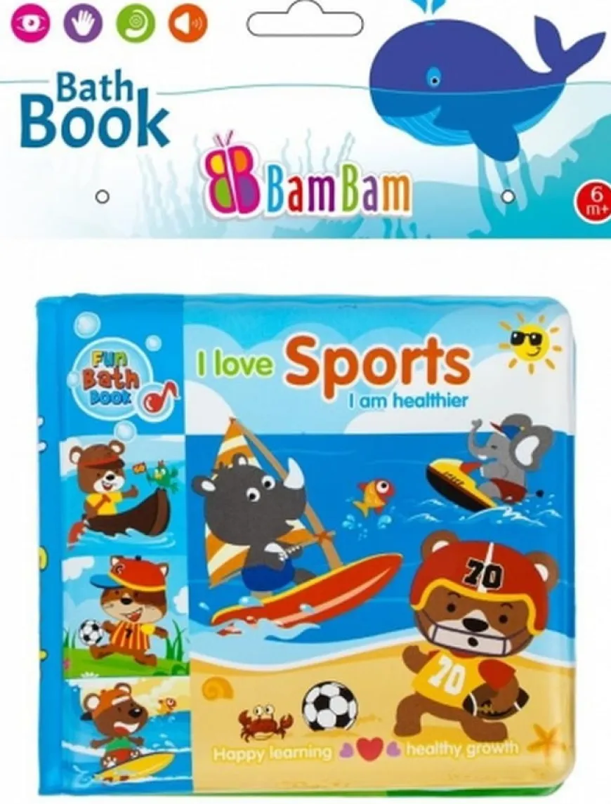 Książeczka kąpielowa "Sport" | Bam Bam