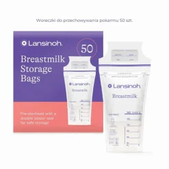 Lansinoh Woreczki do przechowywania pokarmu 50 szt