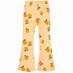 Legginsy dzwony dla dziewczynki żółte w pomarańcze - Fruit & Sun | Pinokio