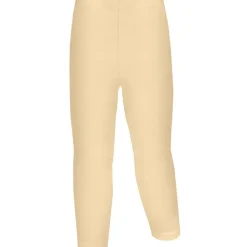 Legginsy niemowlęce z prążka Lulu/ Żółte - Dolce Sonno