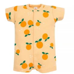 Letni Rampers na napy Orange - Fruit & Sun Pinokio