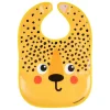 Śliniak zmywalny z kieszonką BabiesBoo gepard - Canpol
