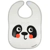 Śliniak zmywalny z kieszonką BabiesBoo panda - Canpol
