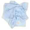Lniany kocyk niemowlęcy "Linen" błękitny | BabyMatex