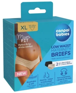 Majtki ciążowe pod brzuch Mum Fit 2 szt Canpol Babies