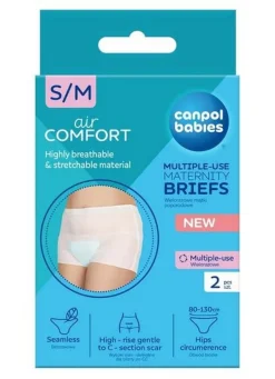 Majtki wielorazowe poporodowe 2szt. S/M Canpol 73/001