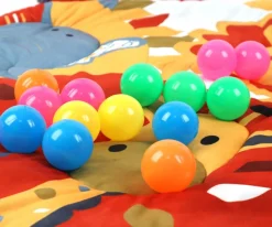 Mata edukacyjna dla niemowląt 2 w1 Kwiat Safari od Milly Mally