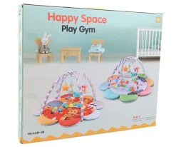 Mata edukacyjna dla niemowląt 2 w1 Kwiat Safari od Milly Mally