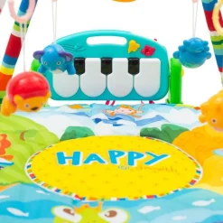 Mata Edukacyjna dla niemowląt z pianinkiem Safari Baby Mix