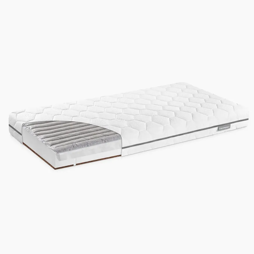 Materac do łóżeczka gryczano-piankowo-kokosowy Natural Baby Prestige Line 140x70 - NBPL1 Fiki Miki