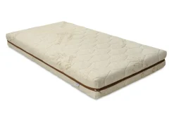 Materac dwustronny ortopedyczny do łóżeczka 60x120 z matą kokosową Coco Hemp - TB0436 BabyMatex