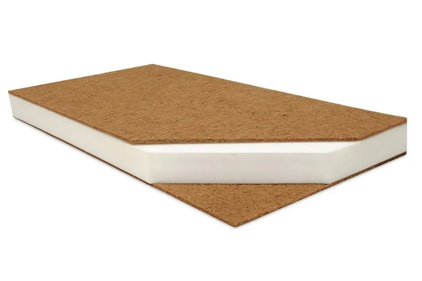 Materac dwustronny ortopedyczny do łóżeczka 60x120 z matą kokosową Coco Hemp - TB0436 BabyMatex