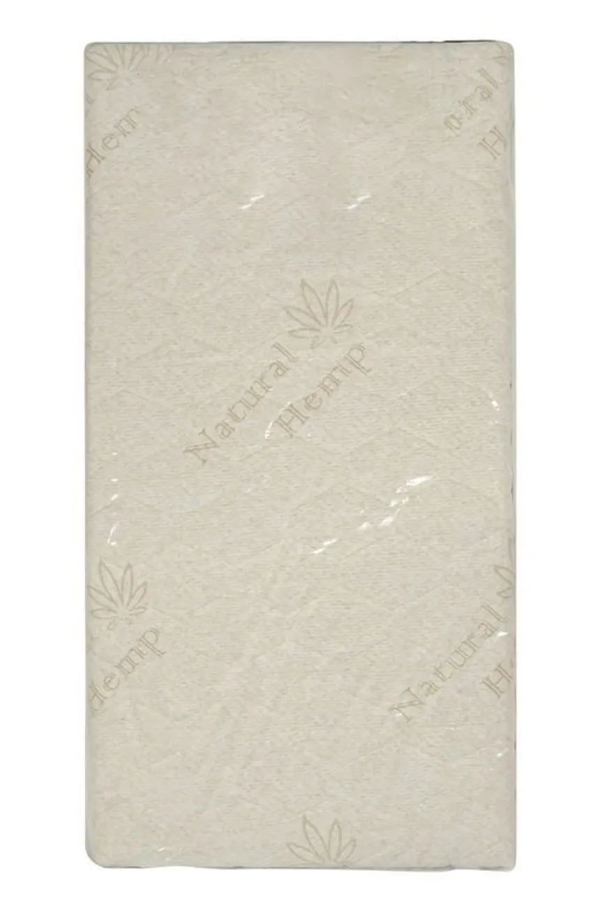 Materac dwustronny ortopedyczny do łóżeczka 60x120 z matą kokosową Coco Hemp - TB0436 BabyMatex