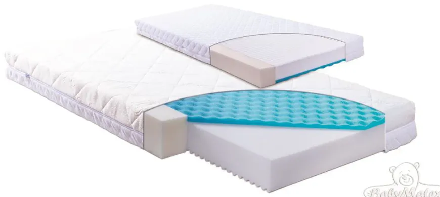 Materac dwustronny ortopedyczny do łóżeczka 70x140 Carpahia - TB0311 BabyMatex