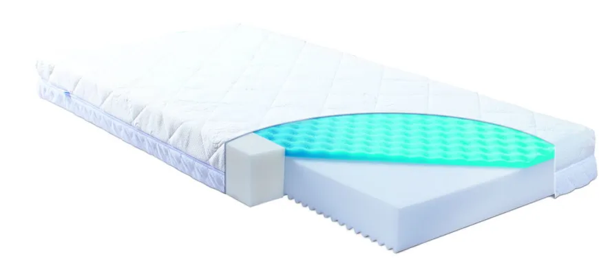 Materac dwustronny ortopedyczny do łóżeczka 70x140 Carpahia - TB0311 BabyMatex