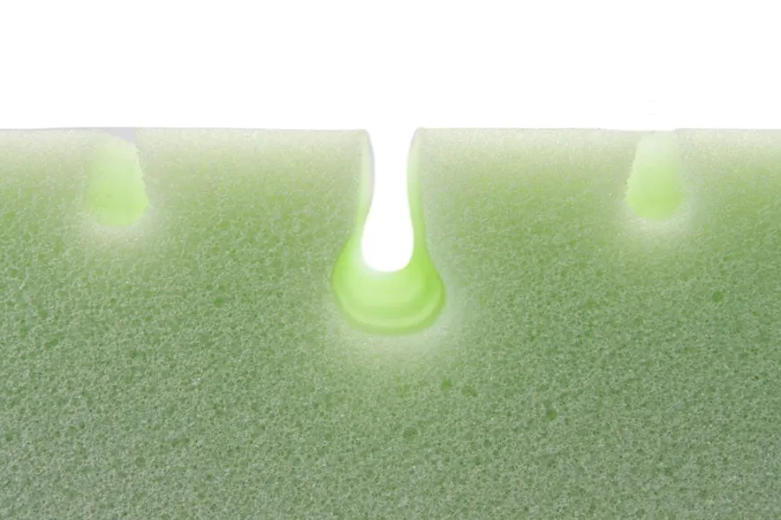 Materac ortopedyczny do łóżeczka 60x120 Eco Green Aloe Vera - TB0317 BabyMatex