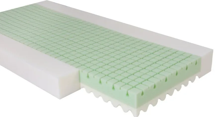 Materac ortopedyczny do łóżeczka 60x120 Eco Green Aloe Vera - TB0317 BabyMatex