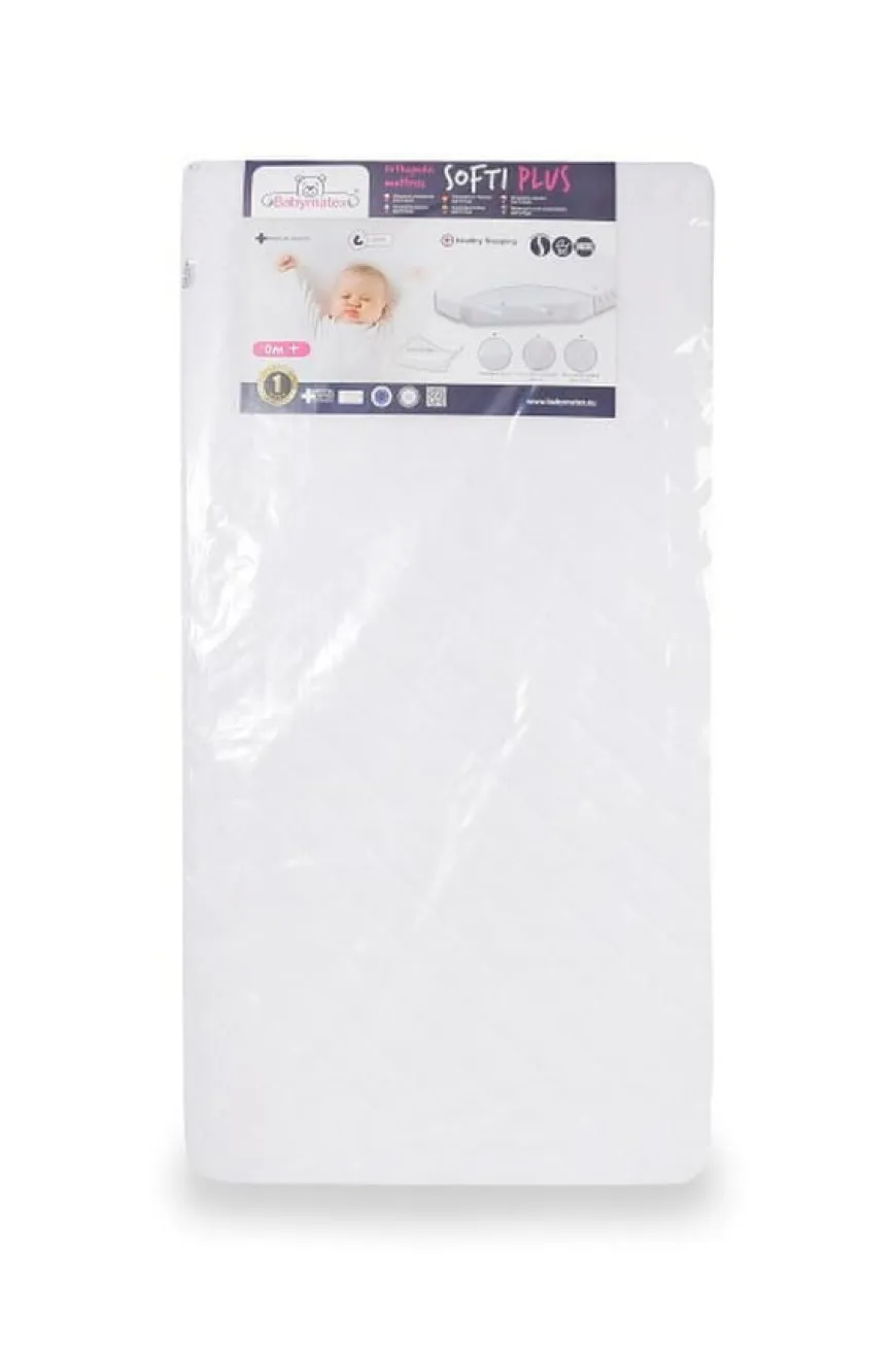Materac ortopedyczny do łóżeczka 60x120 Softi Plus - TB0036 BabyMatex
