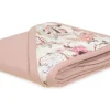 Muślinowe okrycie kąpielowe "Muslin Design" - Puder róż | BabyMatex - TB0443_03