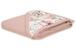 Muślinowe okrycie kąpielowe "Muslin Design" - Puder róż | BabyMatex - TB0443_03